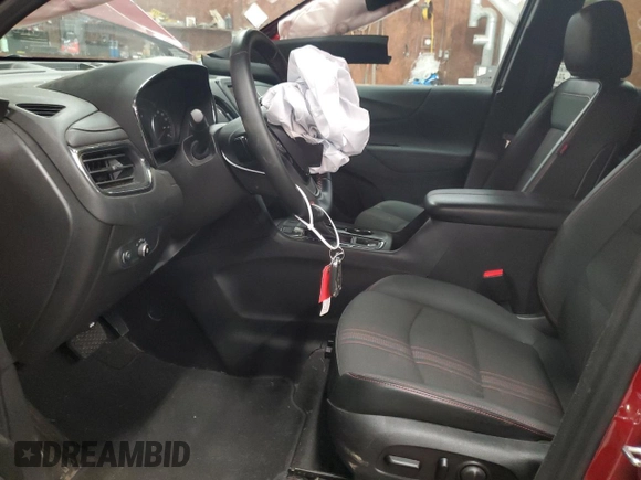 2024 Chevrolet Equinox RS с VIN 3GNAXWEG5RS105364, выставлен на аукционе Copart как лот 60456595 с пробегом 31 440 миль миль и Списание • Salvage title. История ставок и продаж доступна на DreamBid. Изображение 7.