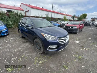 2017 Hyundai Santa Fe 2.4L with VIN 5XYZU3LB3HG483113, listed as a Copart auction lot 64200995 with 113,648 mi miles and Clean title. Bid and sale history available at DreamBid. Image 1.