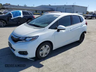 2020 Honda Fit LX z VIN 3HGGK5H46LM709984, wystawiony jako Copart lot #58268405 z przebiegiem 70 003 mil mil oraz Szkoda całkowita • Salvage title. Historia ofert i sprzedaży dostępna na DreamBid. Obrazek 1.