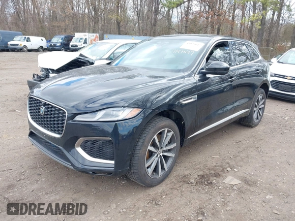 2024 Jaguar F-Pace R-Dynamic S with VIN SADCT2FU9RA727174, listed as a IAAI auction lot 41979617 with 14,251 mi miles and . Bid and sale history available at DreamBid. Image 18.