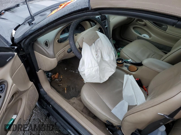 2004 Ford Mustang Deluxe с VIN 1FAFP44454F122839, выставлен на аукционе Copart как лот 45576585 с пробегом 154 049 миль миль и Списание • Salvage title. История ставок и продаж доступна на DreamBid. Изображение 8.