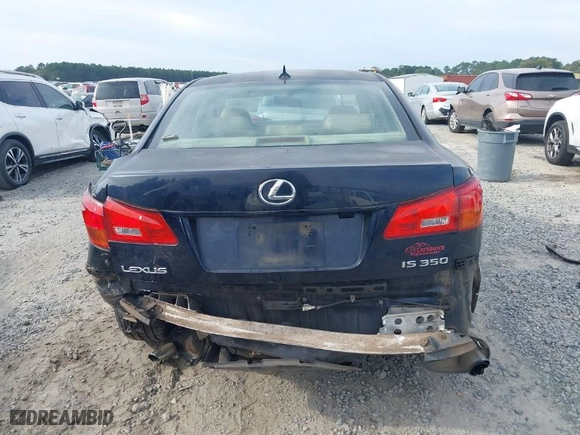 2008 Lexus IS 350 with VIN JTHBE262782013857, listed as a IAAI auction lot 40435369 with NaN miles. Bid and sale history available at carsss.com. Image 16.