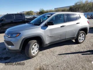 2022 Jeep Compass Sport с VIN 3C4NJDAB1NT205606, выставлен на аукционе Copart как лот 87053184 с пробегом 50 767 миль миль и Списание • Salvage title. История ставок и продаж доступна на DreamBid. Изображение 1.