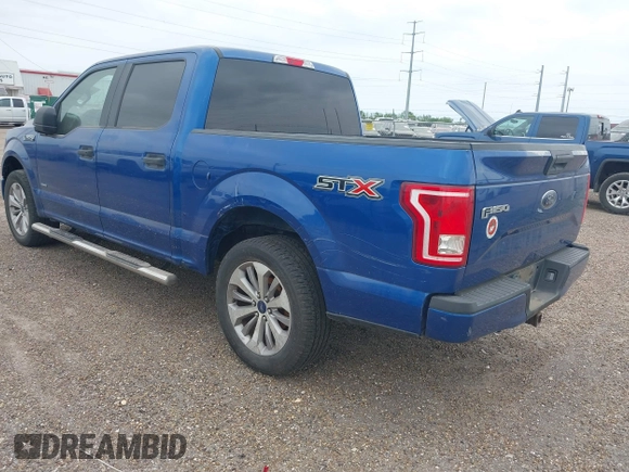 2017 Ford F-150 XL with VIN 1FTEW1CP3HKD58597, listed as a IAAI auction lot 41928993 with 143,802 mi miles and . Bid and sale history available at DreamBid. Image 3.