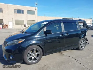 2015 Toyota Sienna SE with VIN 5TDXK3DC4FS583841, listed as a IAAI auction lot 41223820 with 190,117 mi miles. Bid and sale history available at carsss.com. Image 19.
