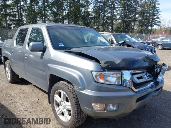 2009 Honda Ridgeline RTL with VIN 5FPYK16599B100707, listed as a IAAI auction lot 41877598 with 130,622 mi miles and . Bid and sale history available at DreamBid. Image 1.