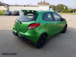 2011 Mazda Mazda2 Sport with VIN JM1DE1HY3B0121949, listed as a Copart auction lot 66958854 with 0 mi miles and Salvage Title. Bid and sale history available at carsss.com. Image 3.