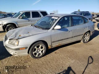 2006 Hyundai Elantra GLS z VIN KMHDN56D06U202652, wystawiony jako Copart lot #47095675 z przebiegiem 114 043 mil mil oraz Czysty tytuł • Clean title. Historia ofert i sprzedaży dostępna na DreamBid. Obrazek 1.