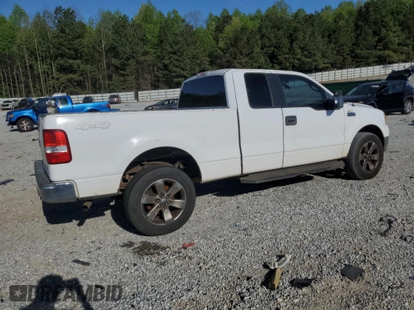 2005 Ford F-150 STX with VIN 1FTRX14W05NA51127, listed as a Copart auction lot 53199925 with 0 mi miles and Clean Title. Bid and sale history available at carsss.com. Image 3.