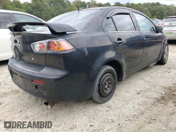 2008 Mitsubishi Lancer DE with VIN JA3AU26U78U037113, listed as a Copart auction lot 74549944 with Not Provided miles and Salvage Title. Bid and sale history available at carsss.com. Image 3.
