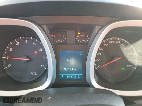 2010 Chevrolet Equinox 1LT with VIN 2CNFLEEW4A6364759, listed as a Copart auction lot 55654975 with 244,171 mi miles and Clean Title. Bid and sale history available at DreamBid. Image 9.