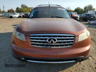 2007 Infiniti FX with VIN JNRAS08W87X204599, listed as a Copart auction lot 75188414 with 173,800 mi miles and Salvage Title. Bid and sale history available at DreamBid. Image 5.