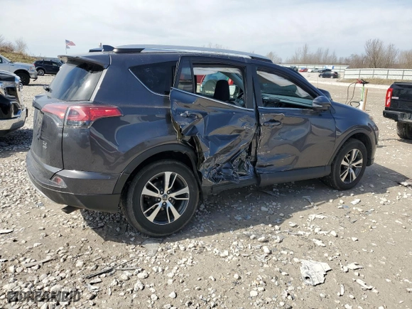 2016 Toyota RAV4 XLE with VIN 2T3RFREV6GW410094, listed as a Copart auction lot 50030555 with 111,610 mi miles and Salvage Title. Bid and sale history available at carsss.com. Image 3.