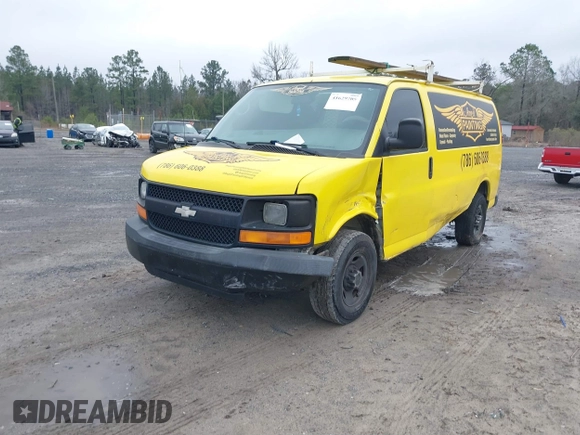 2007 Chevrolet Express Cargo with VIN 1GCGG25V771104970, listed as a IAAI auction lot 41629705 with 235,031 mi miles and . Bid and sale history available at DreamBid. Image 2.