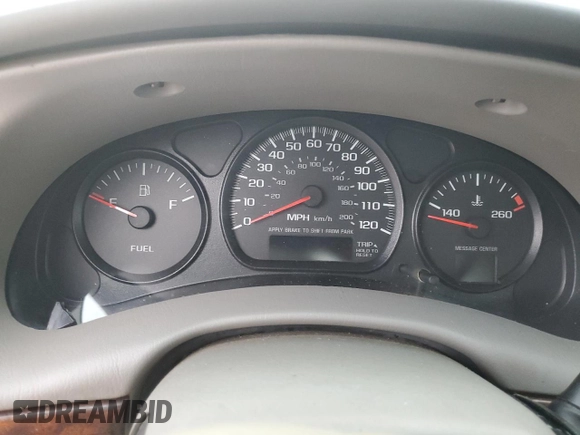 2002 Chevrolet Impala z VIN 2G1WF55E529224893, wystawiony jako Copart lot #80500034 z przebiegiem Nie podano mil oraz Szkoda całkowita • Salvage title. Historia ofert i sprzedaży dostępna na DreamBid. Obrazek 9.