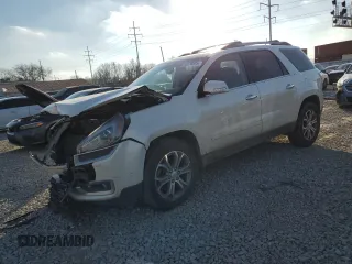 2014 GMC Acadia SLT with VIN 1GKKVSKD9EJ256293, listed as a Copart auction lot 42230505 with 129,458 mi miles and Salvage Title. Bid and sale history available at carsss.com. Image 1.