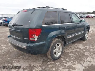 2005 Jeep Grand Cherokee Limited with VIN 1J4HR58N05C618277, listed as a IAAI auction lot 41537979 with 188,744 mi miles. Bid and sale history available at carsss.com. Image 4.