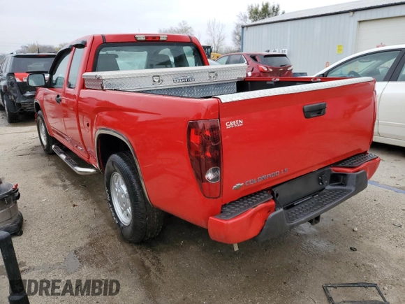 2008 Chevrolet Colorado LS with VIN 1GCCS19E488119131, listed as a Copart auction lot 80084954 with 121,142 mi miles and Salvage Title. Bid and sale history available at carsss.com. Image 2.
