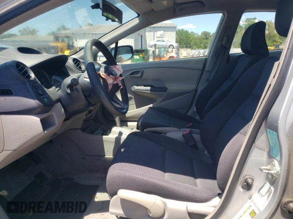 2010 Honda Insight LX with VIN JHMZE2H54AS038923, listed as a Copart auction lot 55747805 with 116,781 mi miles and Salvage title. Bid and sale history available at DreamBid. Image 7.