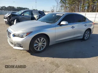 2016 Infiniti Q50 2.0t Premium with VIN JN1CV7AP7GM203461, listed as a Copart auction lot 44059585 with 84,167 mi miles and Salvage Title. Bid and sale history available at carsss.com. Image 1.