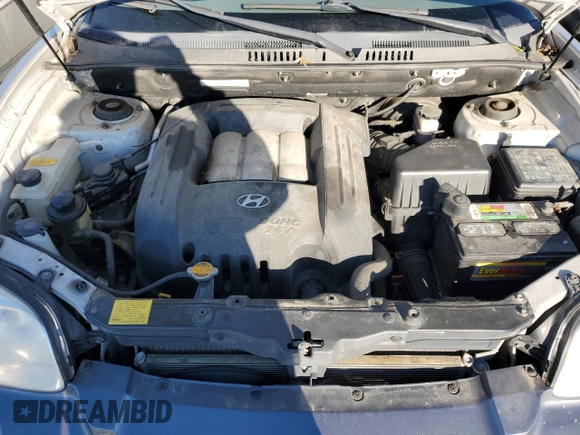 2003 Hyundai Santa Fe GLS with VIN KM8SC73D13U534494, listed as a Copart auction lot 83258244 with 81,834 mi miles and Salvage Title. Bid and sale history available at carsss.com. Image 12.