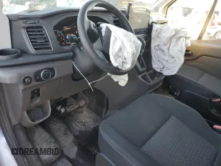 2023 Ford Transit Cargo with VIN 1FTBR2CG1PKB27888, listed as a Copart auction lot 41638535 with 40,595 mi miles and Salvage title. Bid and sale history available at DreamBid. Image 8.