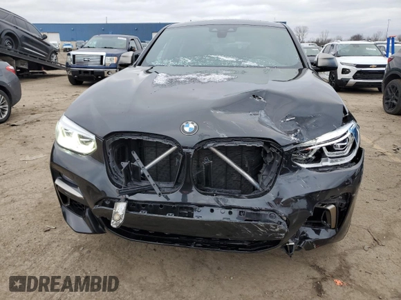 2020 BMW X4 M40i z VIN 5UX2V5C01L9D35126, wystawiony jako Copart lot #87261374 z przebiegiem 56 904 mil mil oraz Czysty tytuł • Clean title. Historia ofert i sprzedaży dostępna na DreamBid. Obrazek 5.