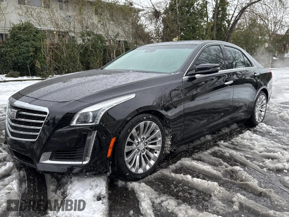2016 Cadillac CTS Sedan Luxury Collection RWD with VIN 1G6AR5SX3G0119966, listed as a Copart auction lot 45776435 with 75,482 mi miles and Salvage Title. Bid and sale history available at carsss.com. Image 2.