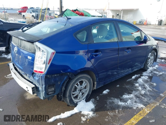 2010 Toyota Prius II with VIN JTDKN3DU1A5184264, listed as a IAAI auction lot 41728073 with 124,647 mi miles and . Bid and sale history available at DreamBid. Image 4.