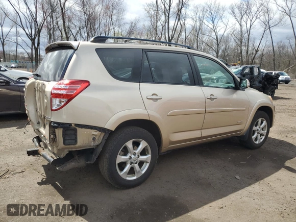 2010 Toyota RAV4 Ltd with VIN JTMDK4DV0A5085547, listed as a Copart auction lot 53173745 with 203,401 mi miles and Salvage Title. Bid and sale history available at carsss.com. Image 3.