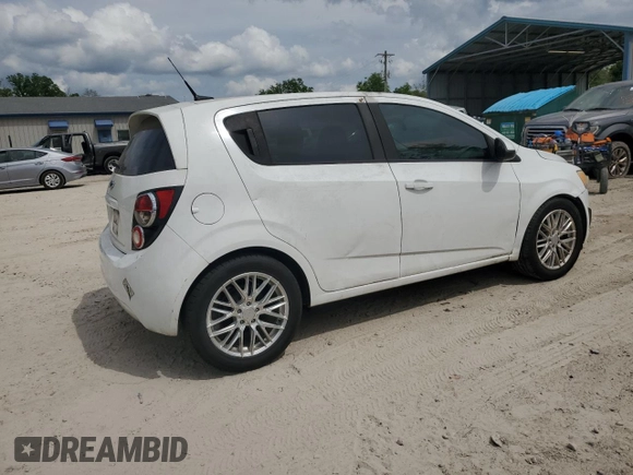 2013 Chevrolet Sonic LS with VIN 1G1JA6SH9D4161803, listed as a Copart auction lot 53885575 with 159,420 mi miles and Clean title. Bid and sale history available at DreamBid. Image 3.