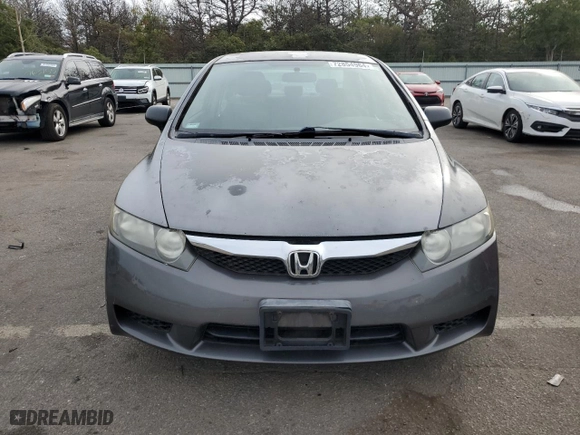 2009 Honda Civic Sdn DX-VP with VIN 2HGFA16359H523992, listed as a Copart auction lot 72854964 with 86,624 mi miles and Non Repairable. Bid and sale history available at carsss.com. Image 5.