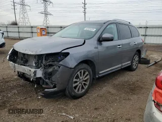 2015 Nissan Pathfinder Platinum with VIN 5N1AR2MM3FC625739, listed as a Copart auction lot 42484335 with Not provided miles and Salvage title. Bid and sale history available at DreamBid. Image 1.
