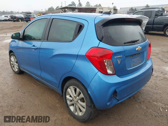 2017 Chevrolet Spark LT with VIN KL8CD6SAXHC767500, listed as a IAAI auction lot 41442233 with 83,912 mi miles and . Bid and sale history available at DreamBid. Image 3.