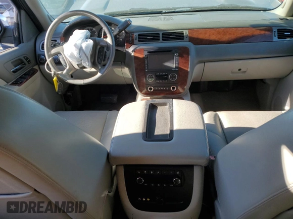 2012 Chevrolet Tahoe LTZ with VIN 1GNSKCE00CR291331, listed as a Copart auction lot 42496565 with Not provided miles and Salvage title. Bid and sale history available at DreamBid. Image 8.