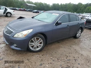 2011 Infiniti G25 with VIN JN1DV6AP5BM602330, listed as a Copart auction lot 56506515 with 193,996 mi miles and Salvage title. Bid and sale history available at DreamBid. Image 1.