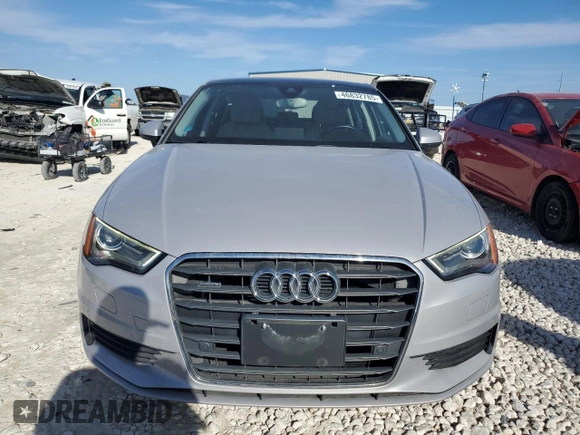 2015 Audi A3 Premium Plus with VIN WAUEFGFF8F1039136, listed as a Copart auction lot 46832785 with 50,599 mi miles and Clean title. Bid and sale history available at DreamBid. Image 5.