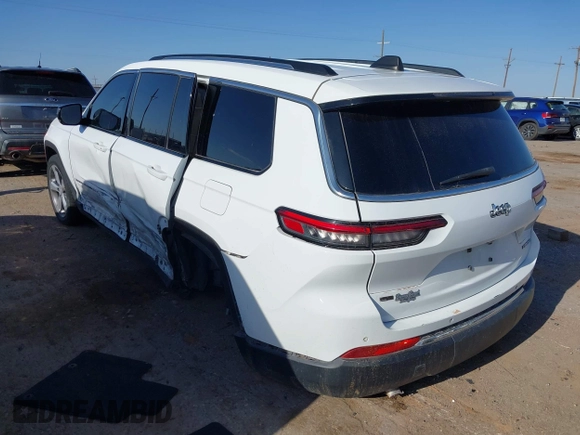 2021 Jeep Grand Cherokee Limited z VIN 1C4RJJBG5M8125958, wystawiony jako IAAI lot #41972416 z przebiegiem 85 729 mil mil oraz . Historia ofert i sprzedaży dostępna na DreamBid. Obrazek 3.