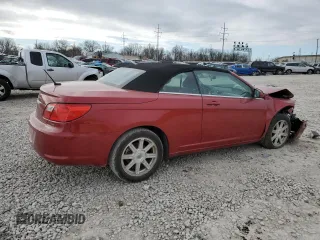 2009 Chrysler Sebring Touring with VIN 1C3LC55D79N521881, listed as a Copart auction lot 81904764 with 105,118 mi miles and Salvage Title. Bid and sale history available at carsss.com. Image 3.