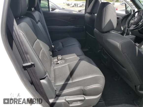 2022 Honda Passport EX-L with VIN 5FNYF7H57NB005568, listed as a Copart auction lot 54406795 with 25,681 mi miles and Salvage title. Bid and sale history available at DreamBid. Image 11.