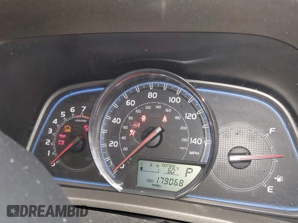 2013 Toyota RAV4 Limited with VIN 2T3DFREVXDW104151, listed as a IAAI auction lot 41826025 with 179,068 mi miles and . Bid and sale history available at DreamBid. Image 7.