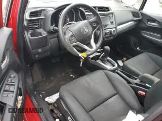 2019 Honda Fit LX with VIN 3HGGK5H45KM732347, listed as a Copart auction lot 49283045 with 0 mi miles and Salvage Title. Bid and sale history available at carsss.com. Image 8.