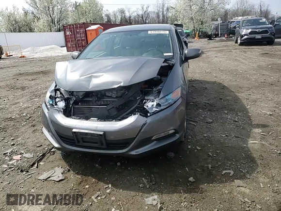 2011 Honda Insight EX with VIN JHMZE2H75BS008221, listed as a Copart auction lot 51910115 with 82,670 mi miles and Salvage Title. Bid and sale history available at DreamBid. Image 11.