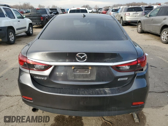 2017 Mazda 6 Touring with VIN JM1GL1V56H1139359, listed as a Copart auction lot 85530404 with 154,029 mi miles and Salvage Title. Bid and sale history available at DreamBid. Image 6.