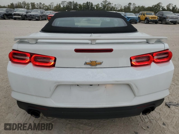 2020 Chevrolet Camaro 1LT with VIN 1G1FB3DS5L0111528, listed as a Copart auction lot 82241244 with 117,615 mi miles and Salvage Title. Bid and sale history available at carsss.com. Image 6.
