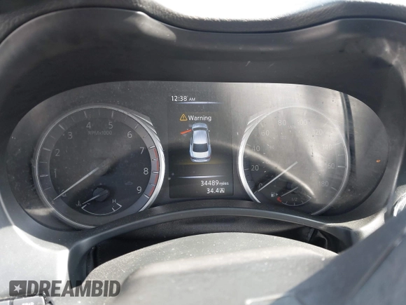 2019 Infiniti Q50 Luxe with VIN JN1EV7APXKM511385, listed as a IAAI auction lot 41647699 with 34,489 mi miles and . Bid and sale history available at DreamBid. Image 7.
