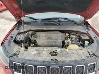 2018 Jeep Compass Sport with VIN 3C4NJCAB2JT411036, listed as a Copart auction lot 46046895 with 102,642 mi miles and Salvage Title. Bid and sale history available at carsss.com. Image 12.