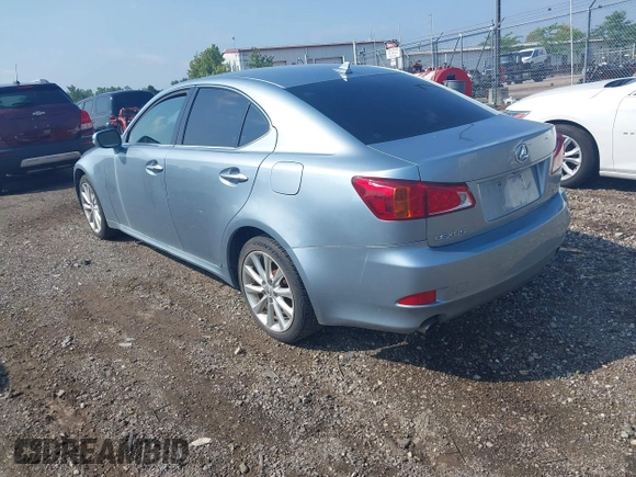 2010 Lexus IS 250 with VIN JTHCF5C23A5038654, listed as a IAAI auction lot 42597794 with 247,483 mi miles and . Bid and sale history available at DreamBid. Image 3.