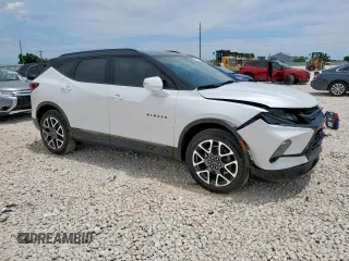 2023 Chevrolet Blazer RS с VIN 3GNKBERS5PS136395, выставлен на аукционе Copart как лот 62314785 с пробегом 17 423 миль миль и Списание • Salvage title. История ставок и продаж доступна на DreamBid. Изображение 4.