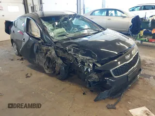 2018 Kia Forte LX with VIN 3KPFK4A7XJE243282, listed as a IAAI auction lot 41688706 with 45,192 mi miles and . Bid and sale history available at DreamBid. Image 1.
